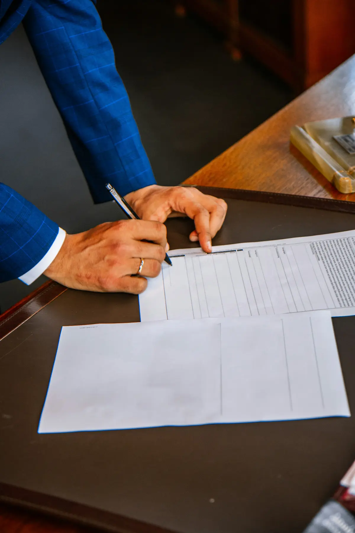 Firma de documentos de comercio exterior
